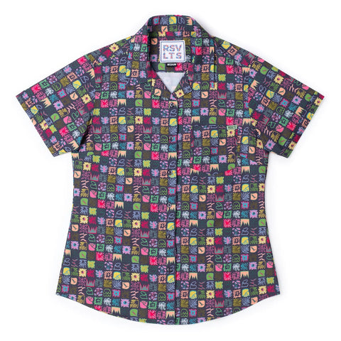 rsvlts-xs-rsvlts-womens-short-sleeve-shirt-scribble-squares-womens-kunuflex-short-sleeve-shirt-scribble-squares-womens-kunuflex-short-sleeve-shirt